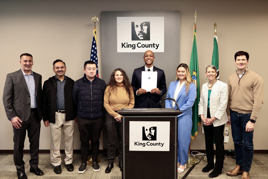 Executive Zahilay holds up Better Government Executive Order with partners